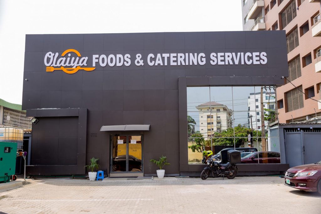 Picture showing Olaiya Foods and Catering Services building