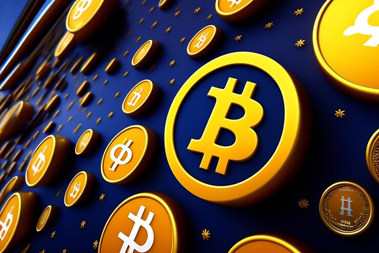 Picture showing bitcoin as one of the major cryptocurrencies Nigerians have adopted to replace Ponzi schemes