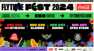 picture showing details of the Flytime Fest 2024 concerts