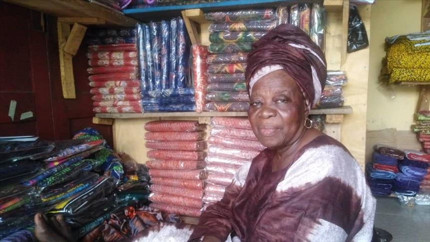 picture showing textile designs from Northern Nigeria