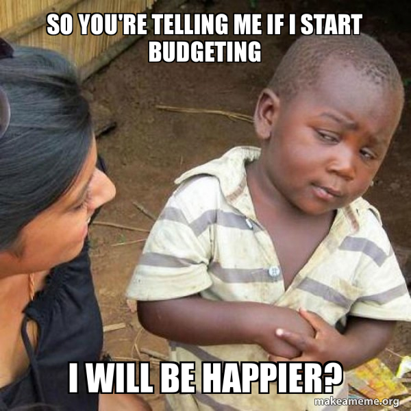 picture showing a lady advising a young child to start budgeting