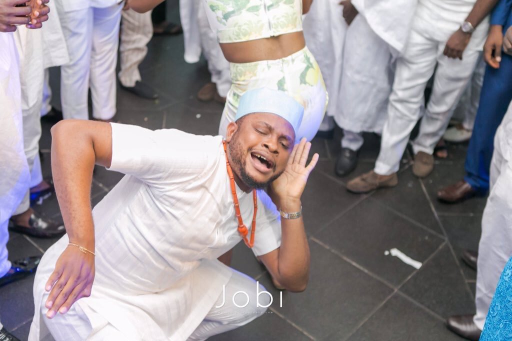 picture showing a young man dancing at a party as a survival hack in February