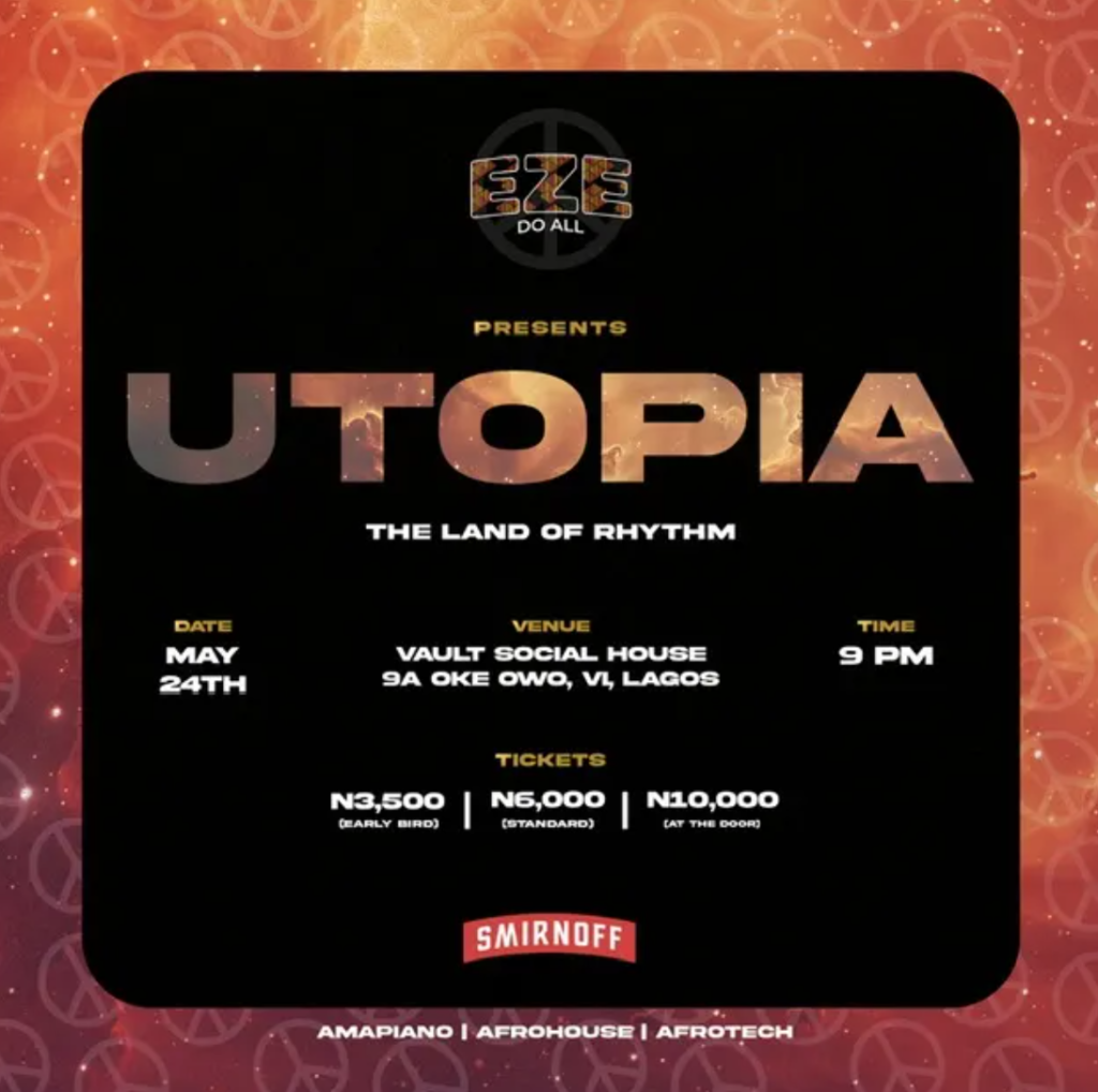 Utopia event happening this weekend