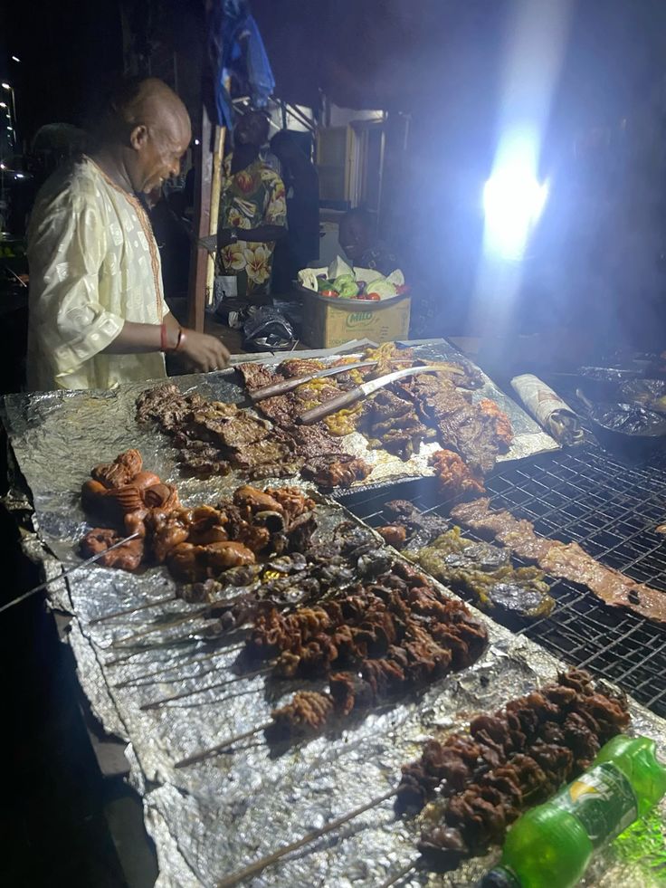 Suya as a roadside snacks