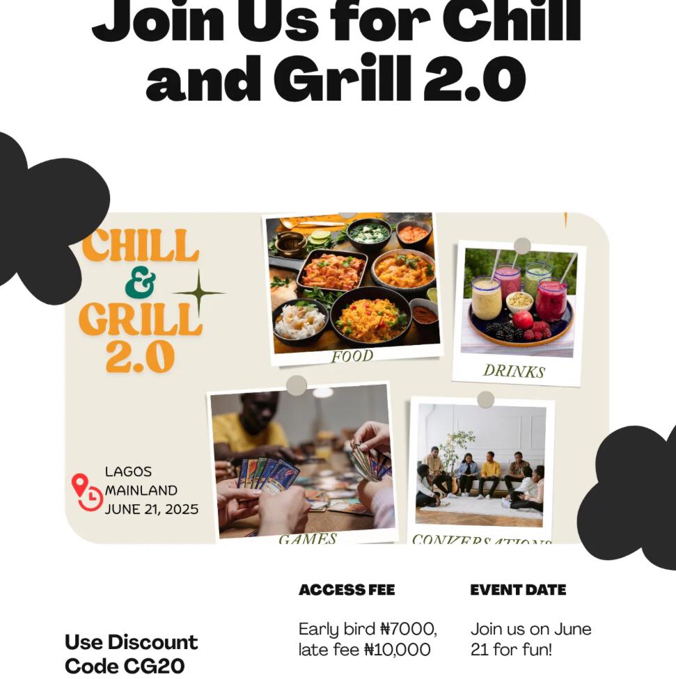 weekend for chill and grill
