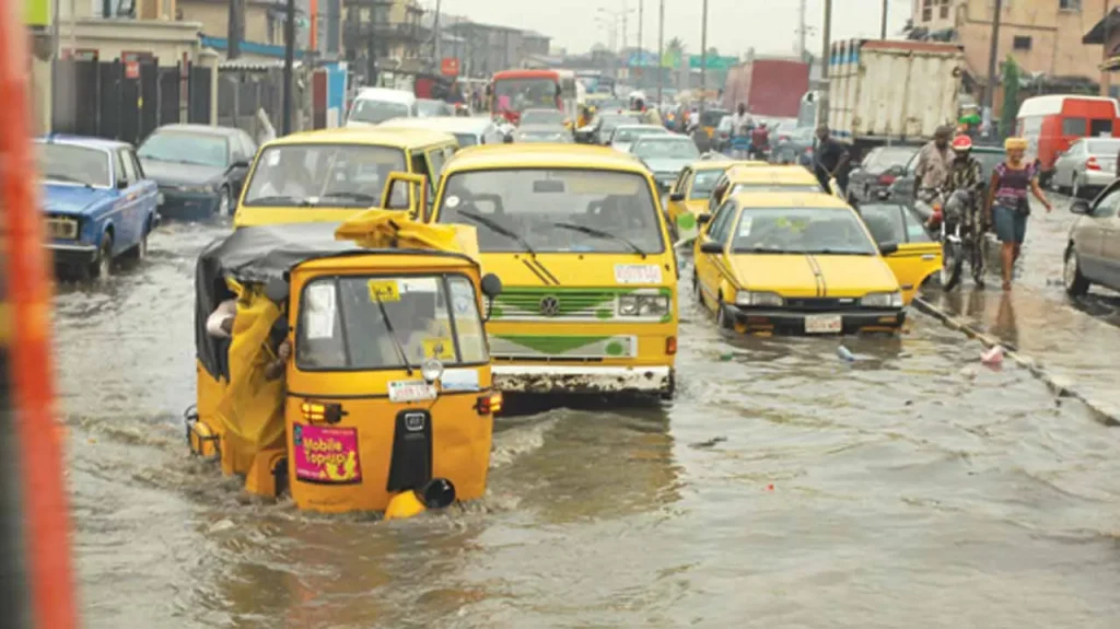 Lagos island flood