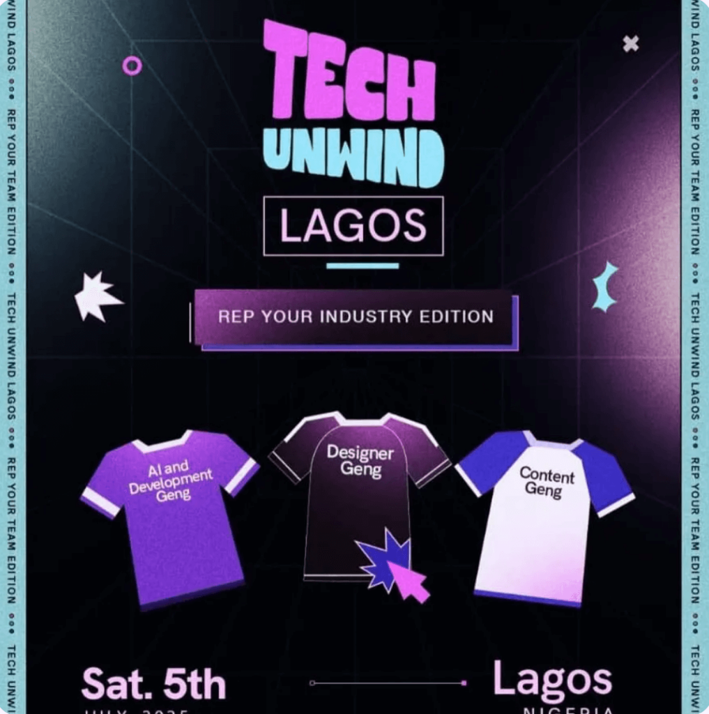 Lagos events: Tech Unwind Lagos
