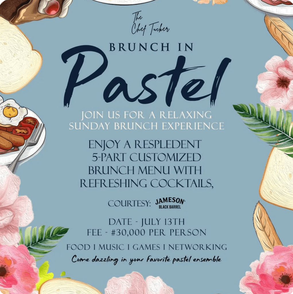 Brunch in Pastel Lagos event