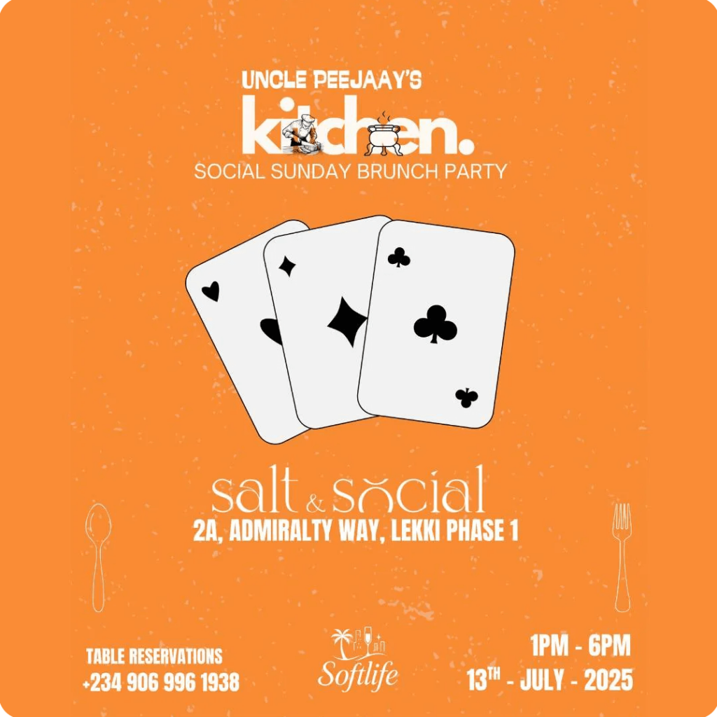 Uncle Peejay's Kitchen Lagos event