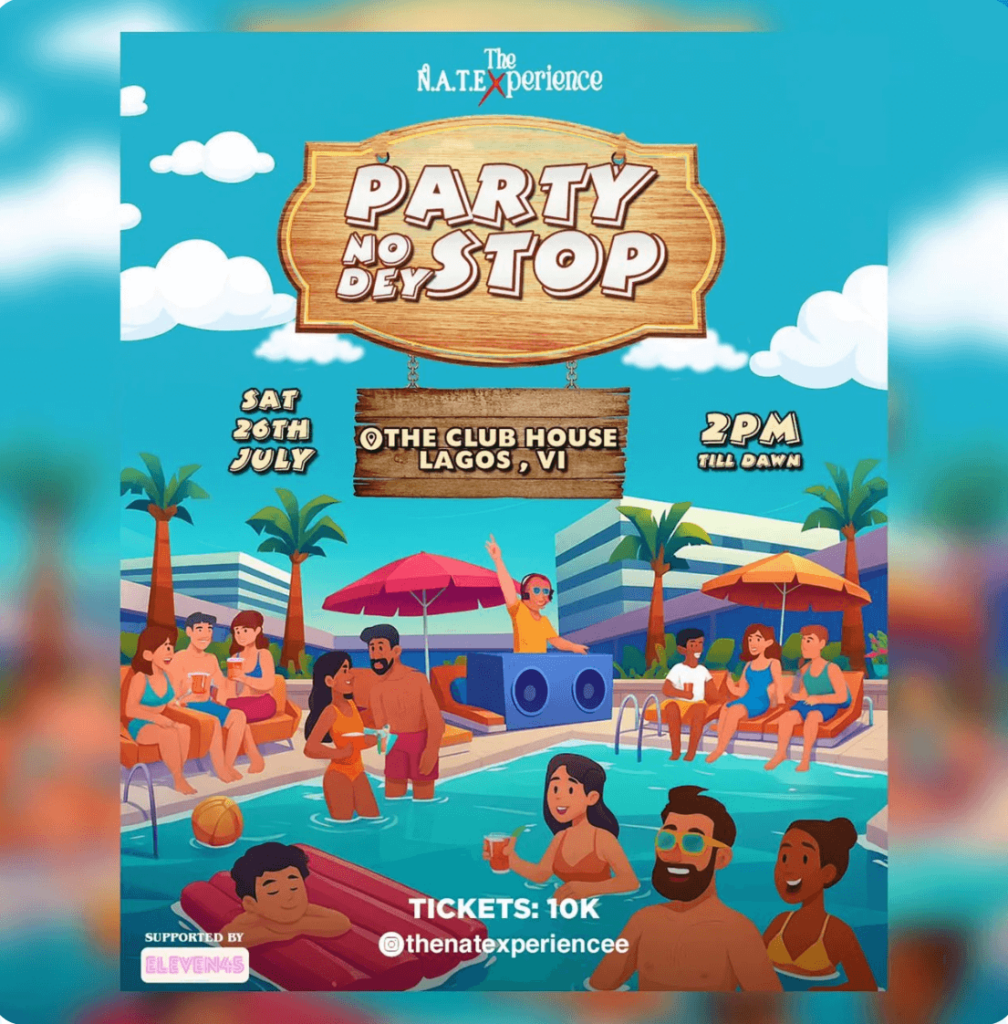 Party no dey stop Lagos events