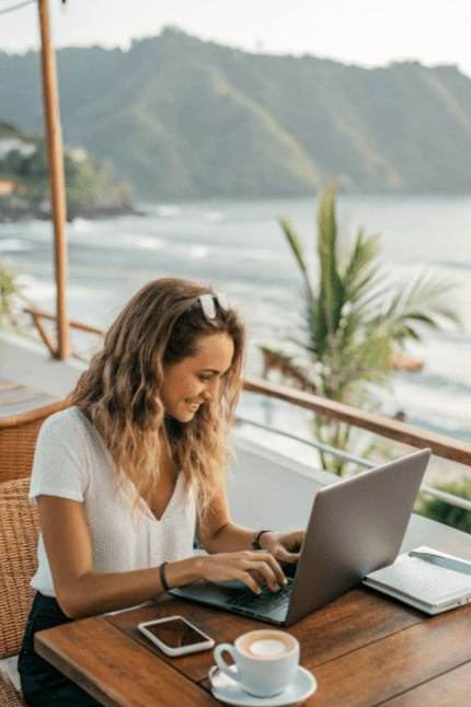 Why Co-working Might Be the Best Thing That Happened to Remote Workers. Working from the cafe.