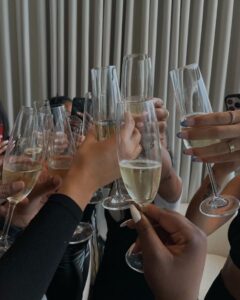 Business mixer event