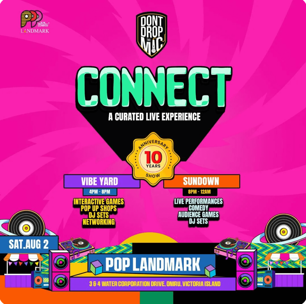 Don’t Drop The Mic: one of the coolest upcoming events in Lagos this weekend.