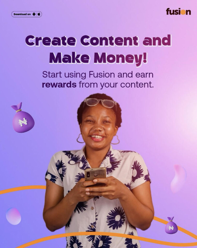 Earn money online in Nigeria with Fusion